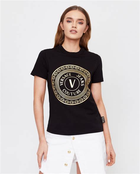 t shirt damski versace|Versace T.